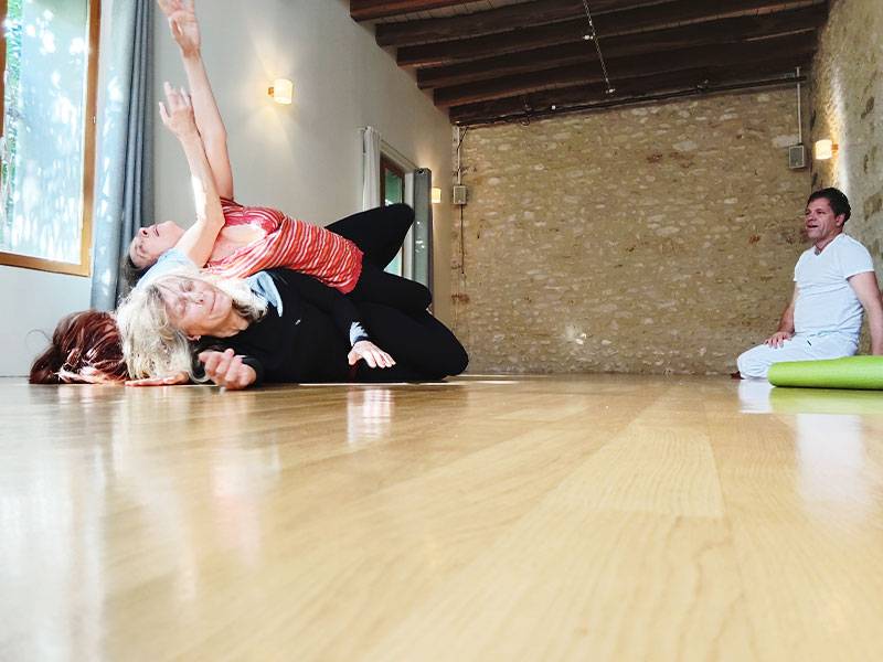 Danse "Deep contact" avec Caterina PERAZZI à La Dragonnière (Saint-Mammès, Seine-et-Marne)