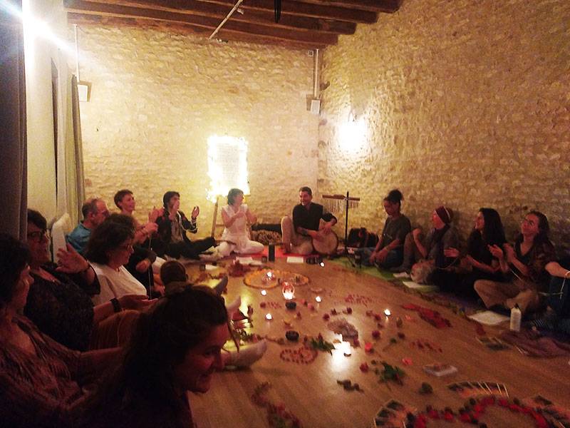 Cercle de chants du cœur à La Dragonnière (Saint-Mammès, 77)