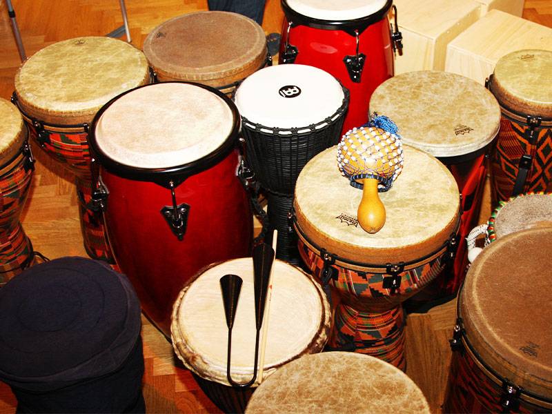 Atelier "Percussions & rythmes du Monde" avec Dom WALTIS à La Dragonnière (77 Saint-Mammès, Seine-et-Marne)