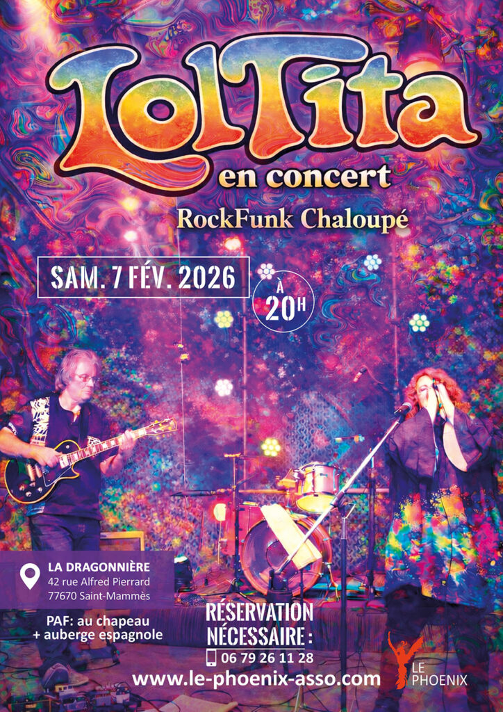 LolTita en concert à La Dragonnière (Saint-Mammès)