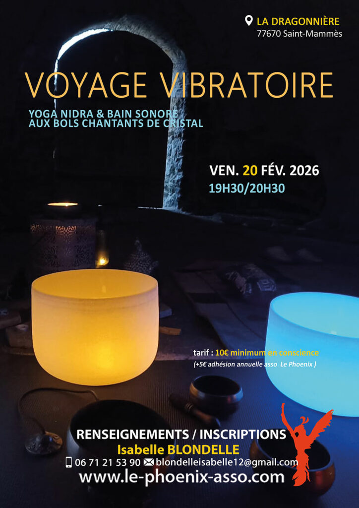 Voyage vibratoire avec Isabelle BLONDELLE