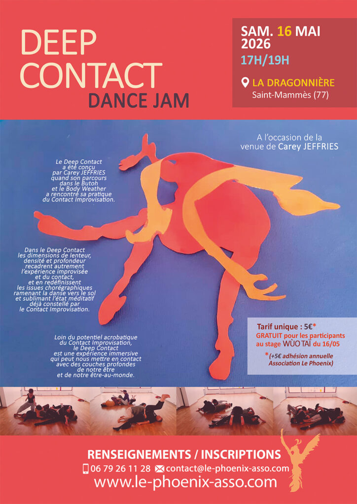 Dance JAM de Deep Contact avec Carey JEFFRIES (La Dragonnière, Saint-Mammès 77)