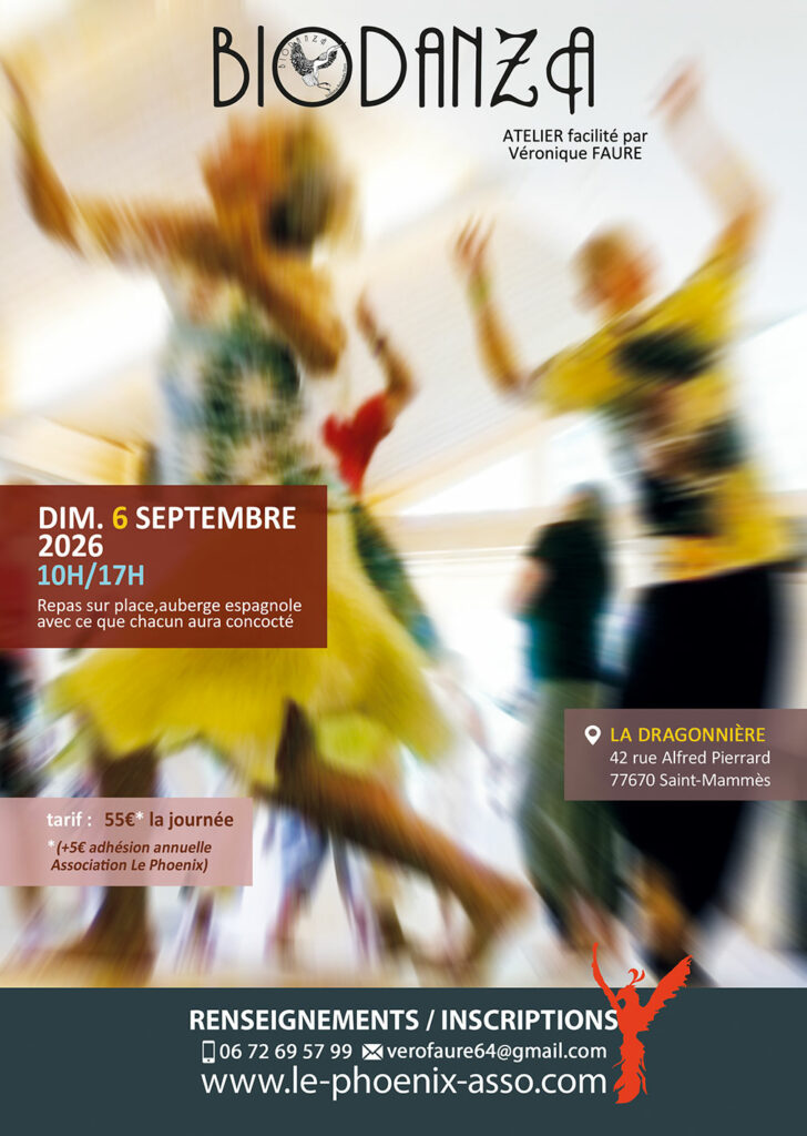 Biodanza avec Véronique FAURE à Saint-Mammès (Seine-et-Marne)