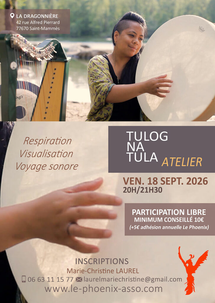 Voyage sonore Tulog Na Tula avec Marie-Christine LAUREL (Saint-Mammès, Seine-et-Marne)