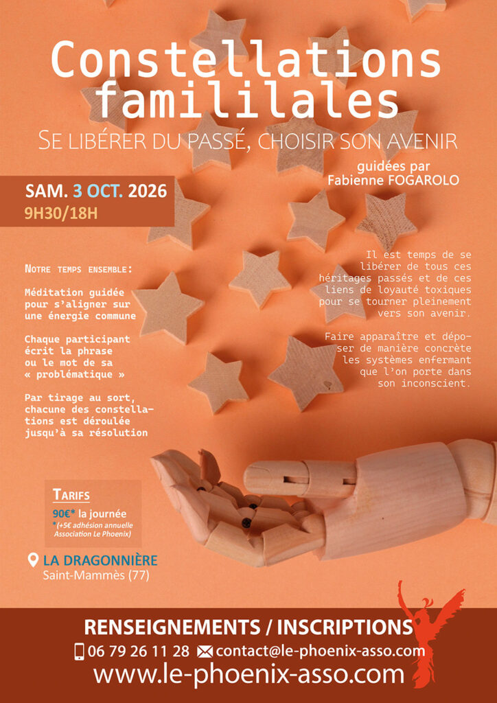 Constellations familiales avec Fabienne FOGAROLO, à Saint-Mammès (Seine-et-Marne)