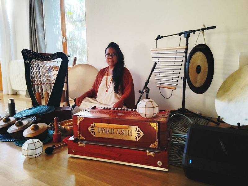Voyage sonore Tulog Na Tula avec Marie-Christine LAUREL (Saint-Mammès, Seine-et-Marne)